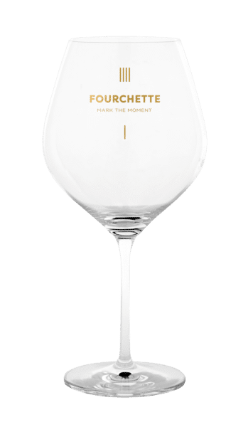 1 X 6 Glazen Fourchette