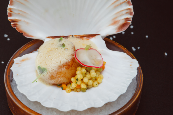 Coquille Met Radijs, Heerlijk In Combinatie Met Een Subtiele Fourchette